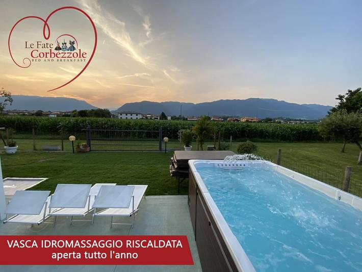 Casa vacanza per 2 persone, con sauna e piscina nonché giardino e idromassaggio, con animali domestici in Provincia di Vicenza