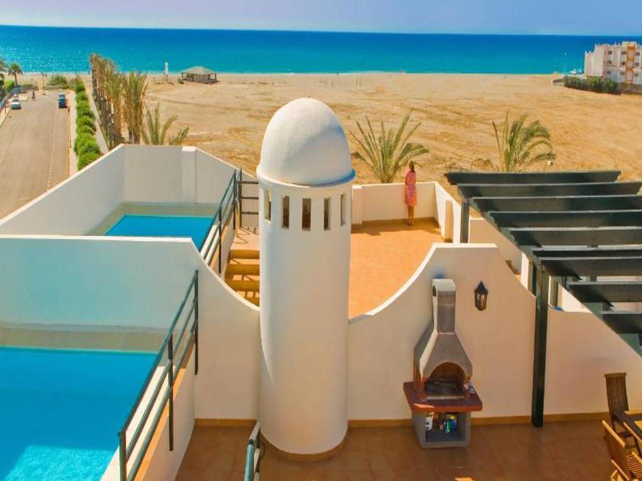 Apartamento entero, Apartamento con piscina cerca de la playa de Garrucha in Playas de Vera, Vera
