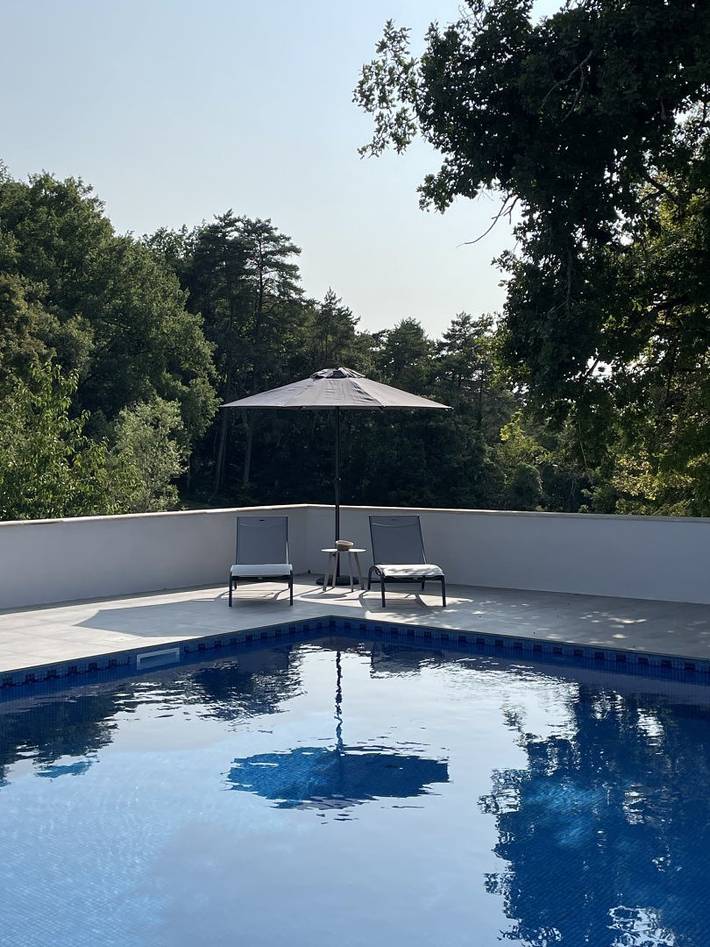 Gîte pour 8 personnes, avec terrasse ainsi que piscine et jardin à Sembas - 2