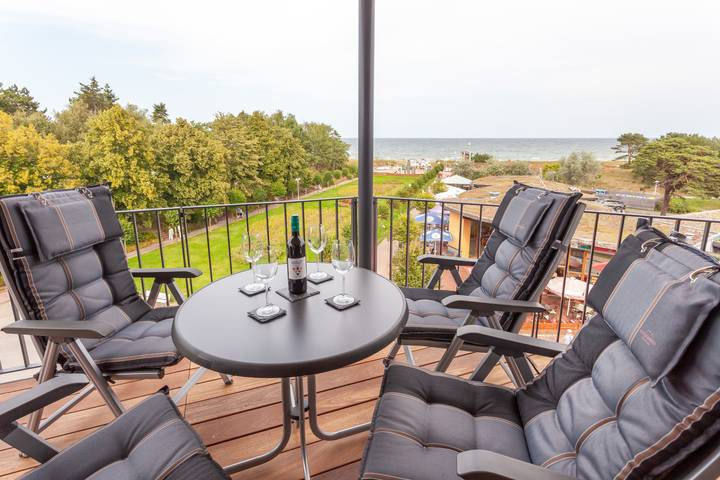 Apartamento vacacional entero, Villa Düne 17 - Traumblick in Strand Baabe, Baabe