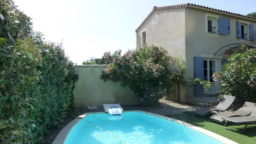 Maison de vacances pour 5 personnes, avec Terrasse ainsi que Jardin et Piscine