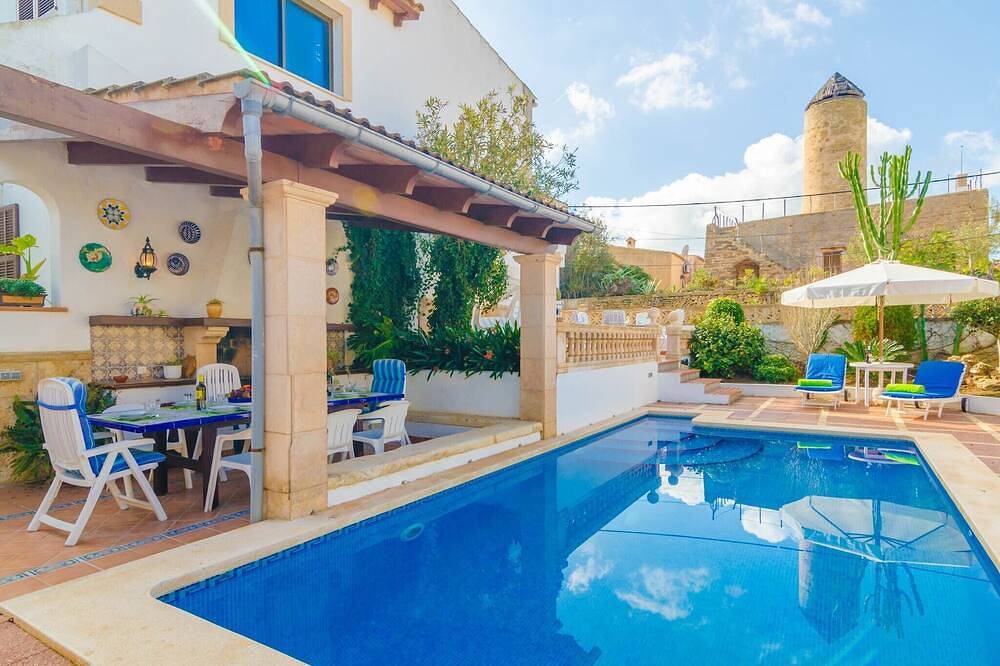 Can Nicolau - Villa With Private Pool. Free Wifi in Colònia de Sant Pere, Artà