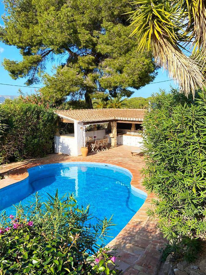 Casa rural para 6 personas, con jardín además de piscina y vistas en Marina Alta - 3