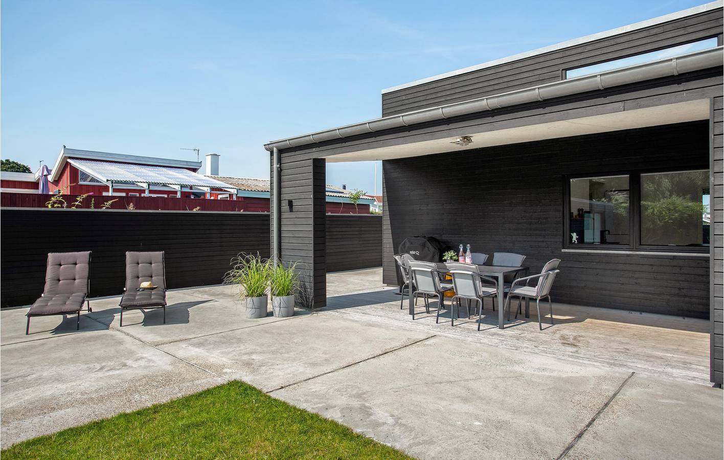 Ferienhaus für 8 Personen mit Terrasse in Sæby, Nordostjütland