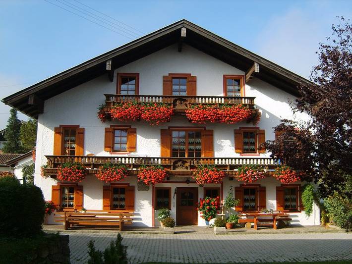 Bauernhof für 2 Personen, mit Balkon und Terrasse sowie Garten