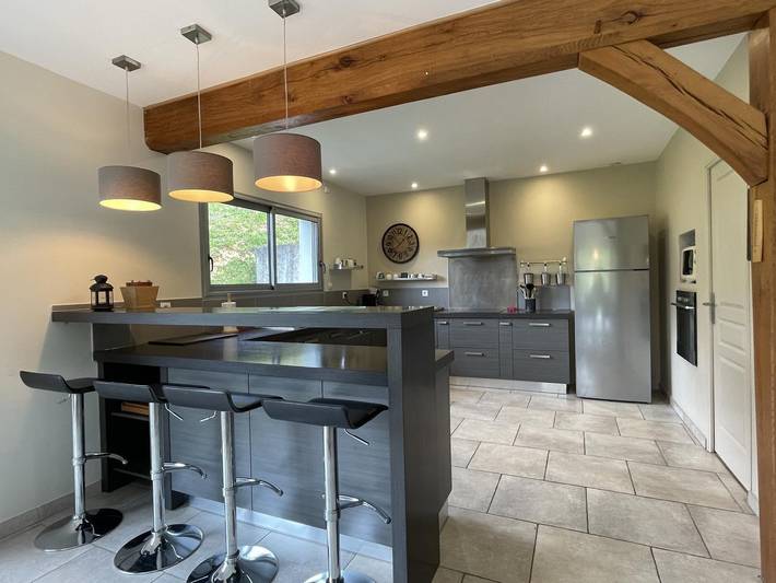 Gîte pour 8 personnes, avec terrasse et jardin, animaux acceptés dans vallée d'Aspe - 4