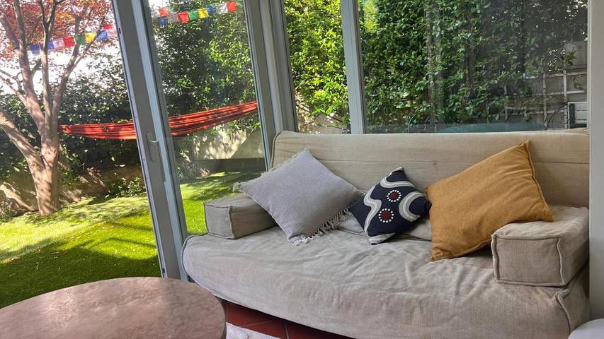 Ferienwohnung für 9 Personen, mit Terrasse und Garten in Bozen