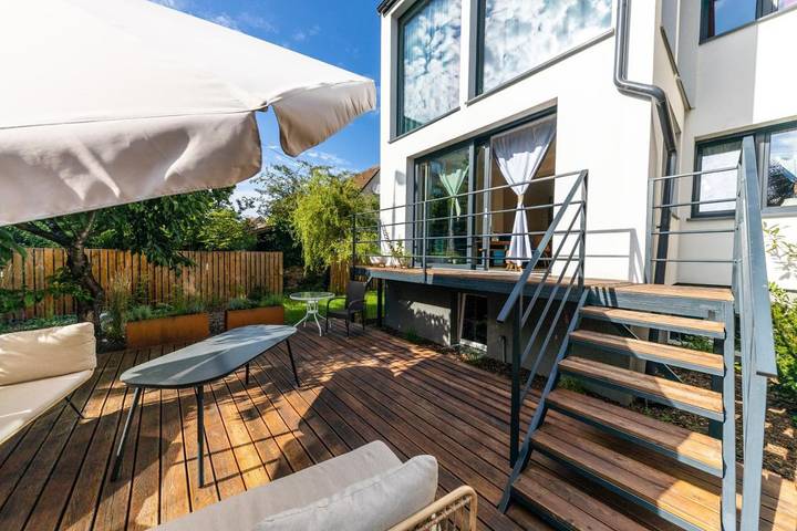 Ferienhaus für 11 Personen, mit Whirlpool und Garten sowie Sauna - 1