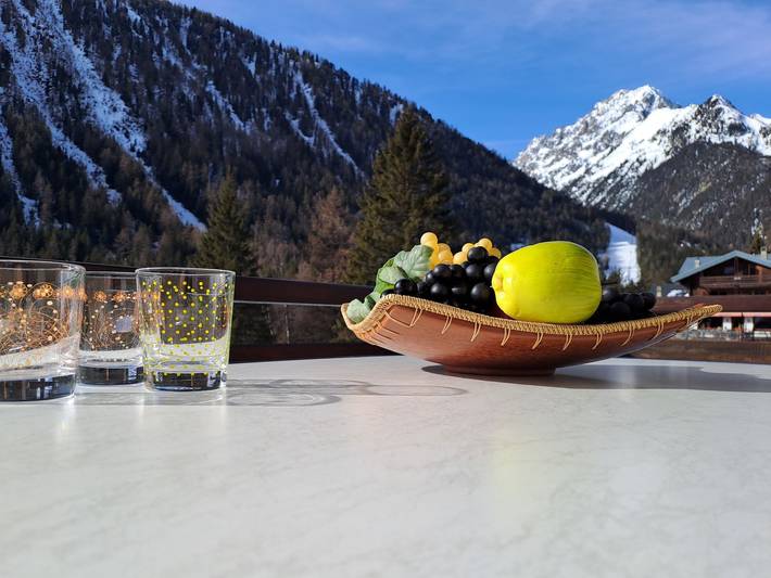 Gîte pour 4 personnes, avec vue sur le lac et balcon à Orsières - 4