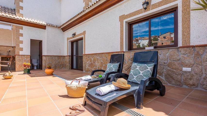 Casa rural para 6 personas, con piscina y balcón/terraza en Arenas - 3