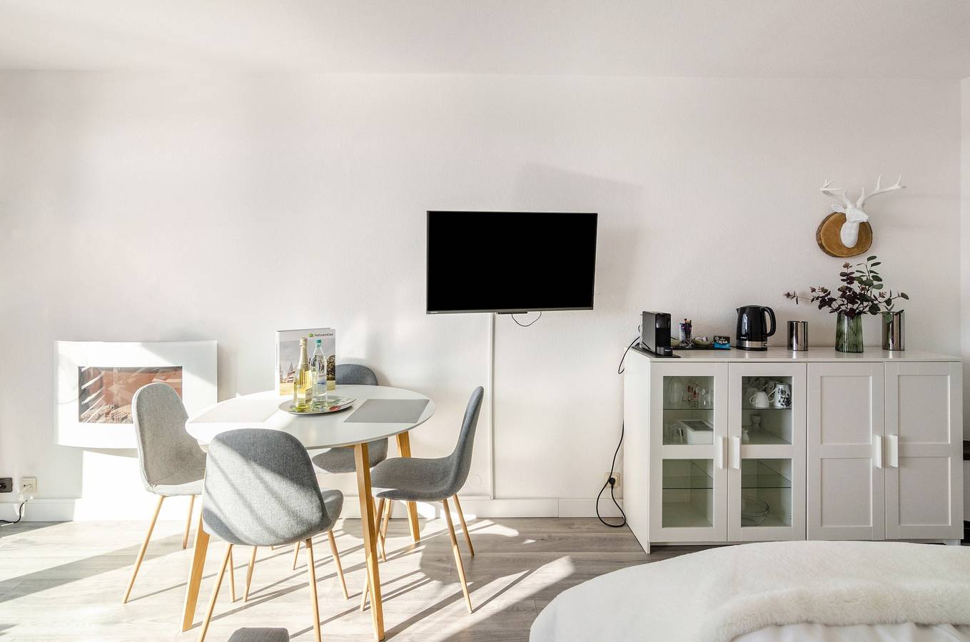 Ganze Wohnung, Ferienwohnung 'Kleine Auszeit' mit Seeblick, Balkon und Wi-Fi in Hahnenklee, Goslar