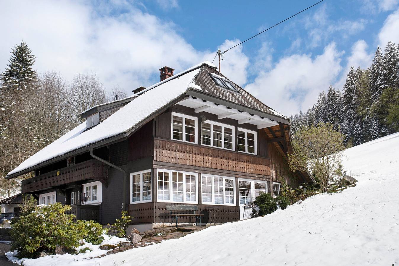 Ferienhaus 'Schwarzwaldcasa' mit Bergblick, privater Terrasse und Wlan in Todtmoos, Südschwarzwald