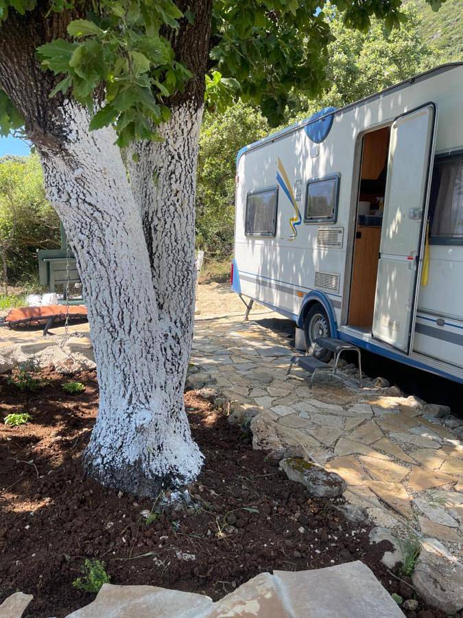 Bungalow für 5 Personen, mit Garten und Ausblick, mit Haustier auf Korfu - 3