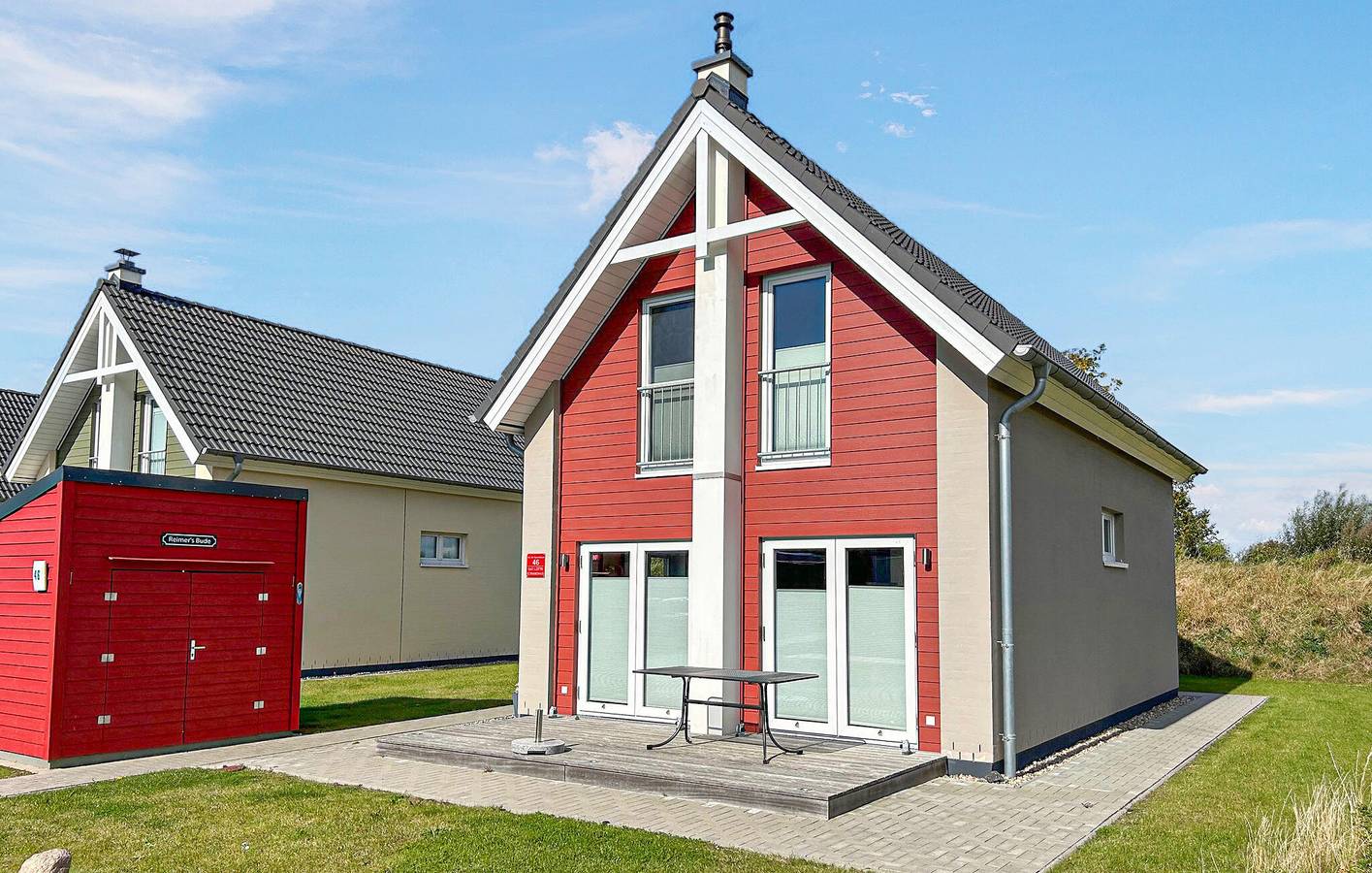 Charme am Strand mit Terrasse und Annehmlichkeiten in Büsum, Kreis Dithmarschen