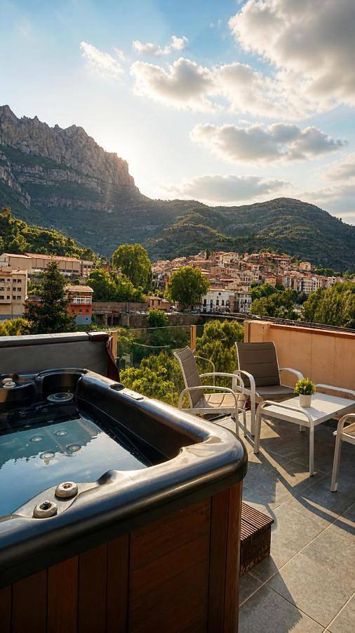 Appartement de vacances pour 6 personnes, avec balcon ainsi que jacuzzi et sauna, adapté aux familles - 1