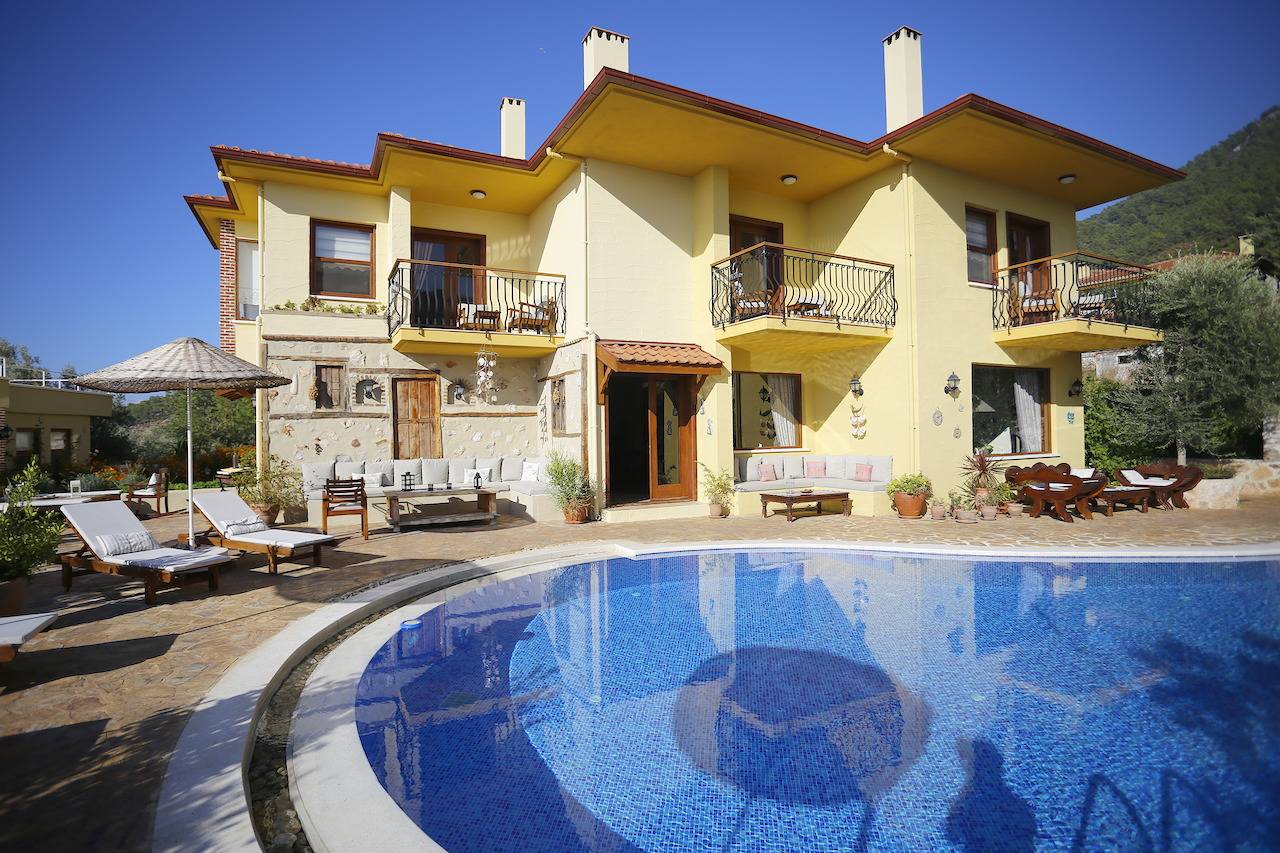 Luxuriöse Unterkunft und persönliches Ambiente in unzerstörter Natur. in Fethiye, Provinz Muğla