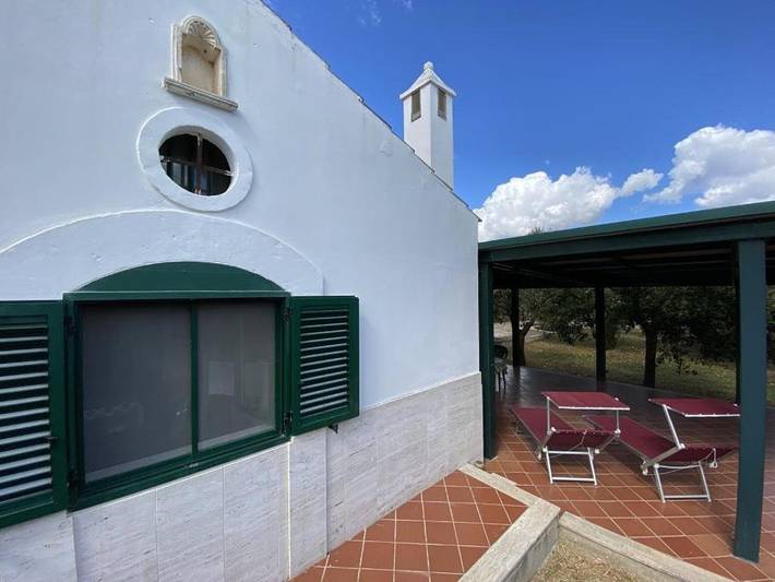 Ferienhaus für 4 Personen, mit Terrasse und Garten sowie Ausblick