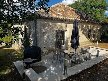 Gîte pour 8 personnes, avec vue ainsi que jardin et piscine, animaux acceptés à Bourg-de-Visa
