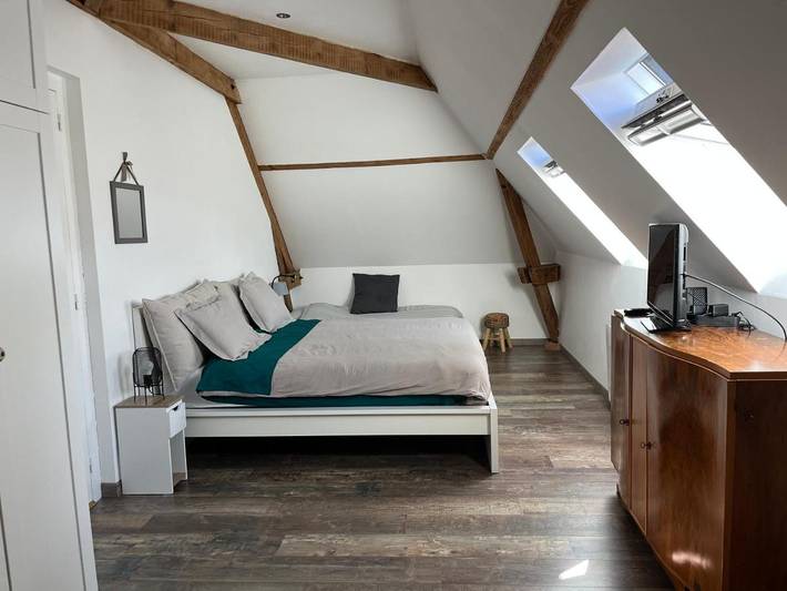 Maison d’hôte pour 3 personnes, avec jardin et terrasse, animaux acceptés