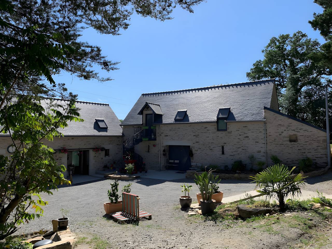 Maison de vacances 'Ty Coat' avec terrasse privée, Wi-Fi et climatisation in Bannalec, Région de Quimper