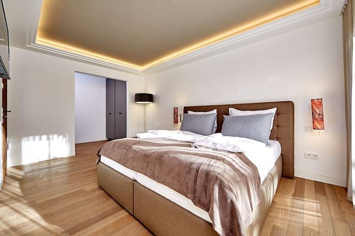 Ferienwohnung für 4 Personen, mit Garten und Sauna in Das Blaue Land - 2