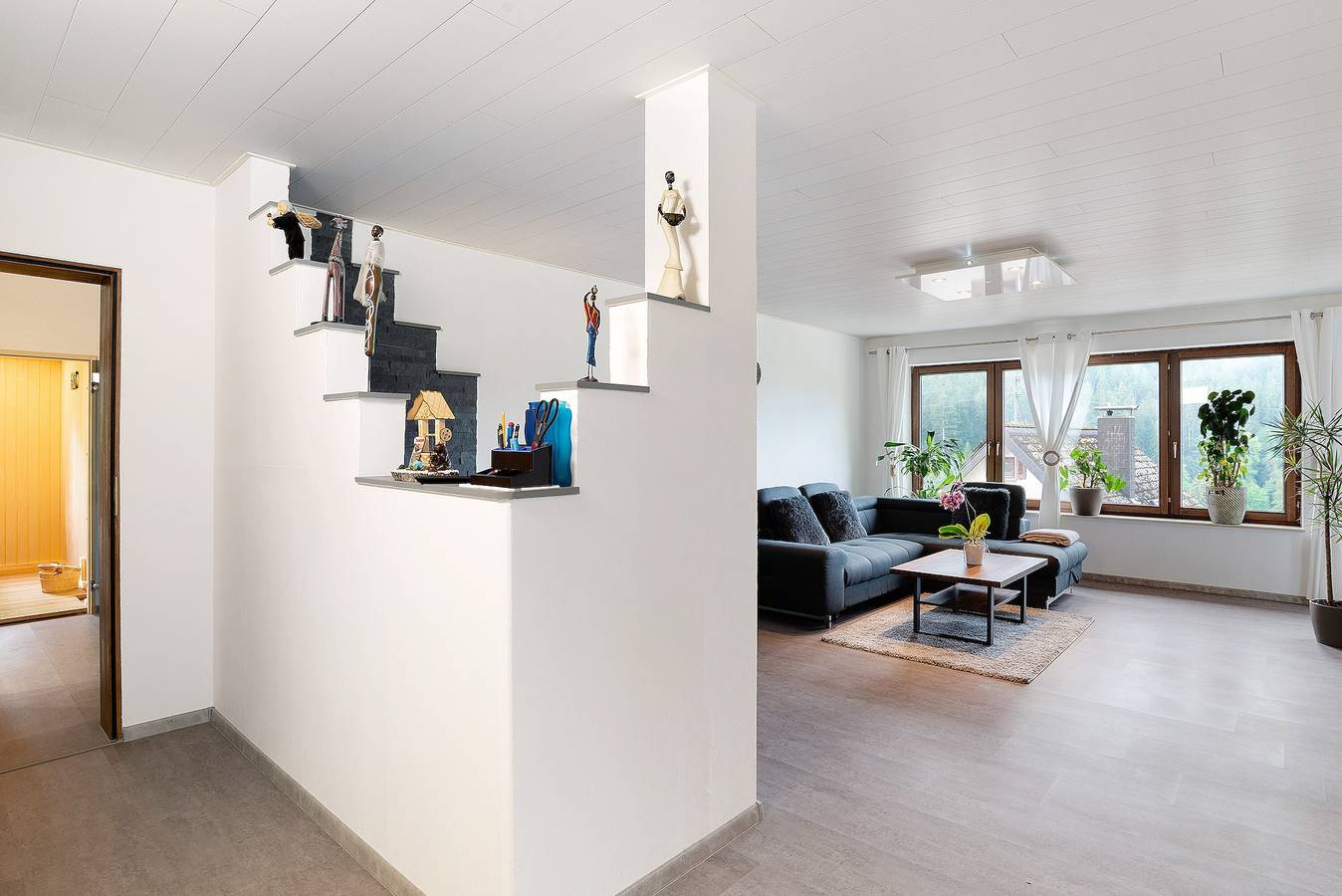 Ganze Wohnung, Ferienwohnung 'Haus Erika' mit Privatterrasse, Fitnessraum und Sauna in Bad Teinach-Zavelstein, Nordschwarzwald