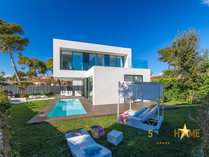 Maison de vacances pour 6 personnes, avec Balcon et Terrasse ainsi que Jardin et Piscine à Muro