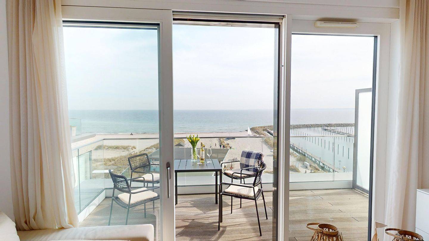 Entire apartment, Meerblick-Penthouse in Traumlage am Grömitzer Strand für Familien in Grömitz, East Holstein