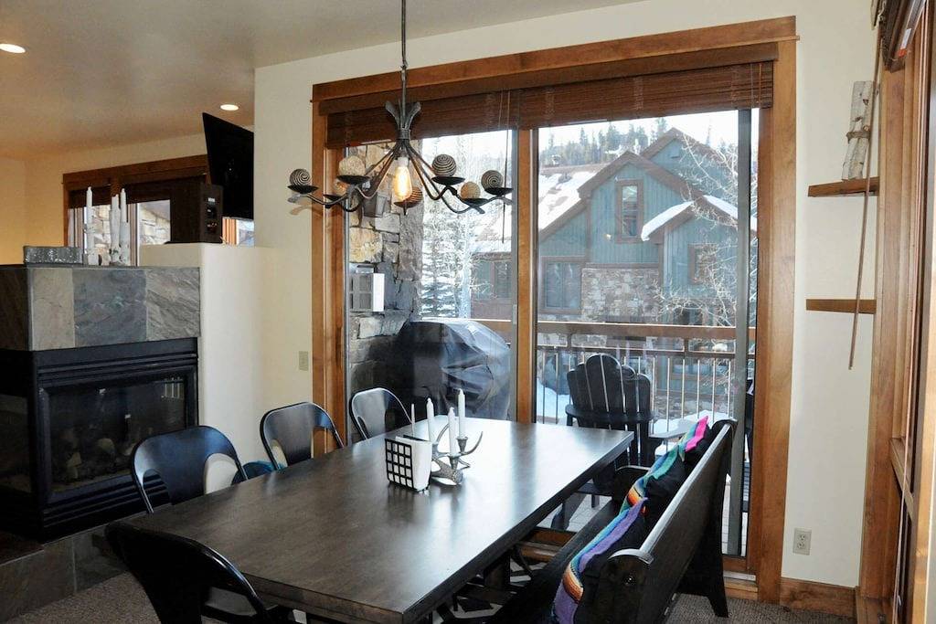 Ganze Wohnung, Stellare Lage! Schritte zum Ski Access @ Base von Lift 10 & 1, Kamin, Endgerät mit Deck & Mtn Views! in Mountain Village, Telluride Ski Resort