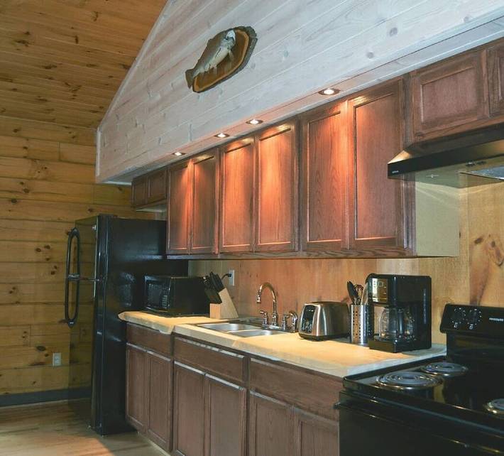 Log cabin for 10 people, with hot tub and balcony in Seneca Rocks