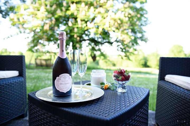 Location de vacances pour 10 personnes, avec jardin et terrasse ainsi que piscine et vue à Saint-Colomb-de-Lauzun - 3