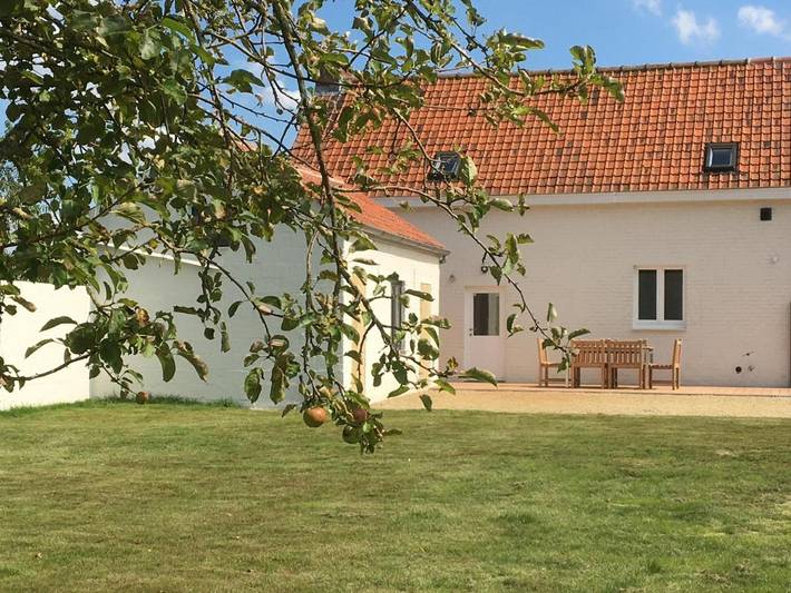 Location de vacances pour 12 personnes, avec Terrasse ainsi que Jardin et Vue à Kortemark - 3