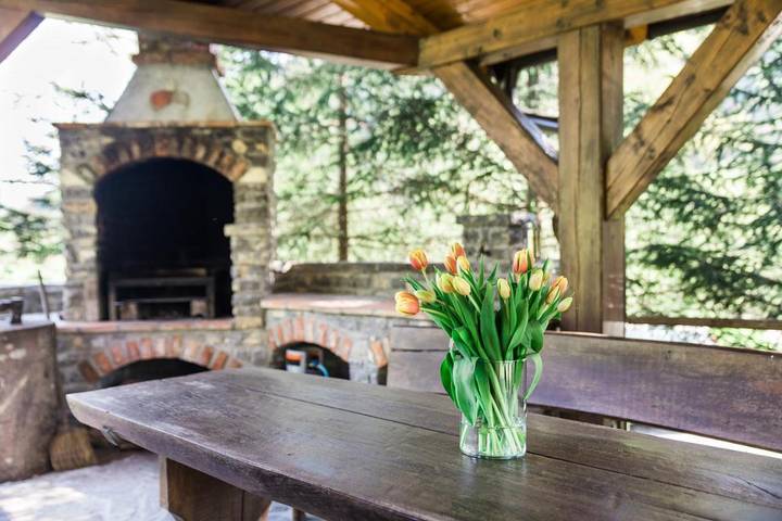 Location de vacances pour 6 personnes, avec jardin et vue, animaux acceptés à Tolmin - 4