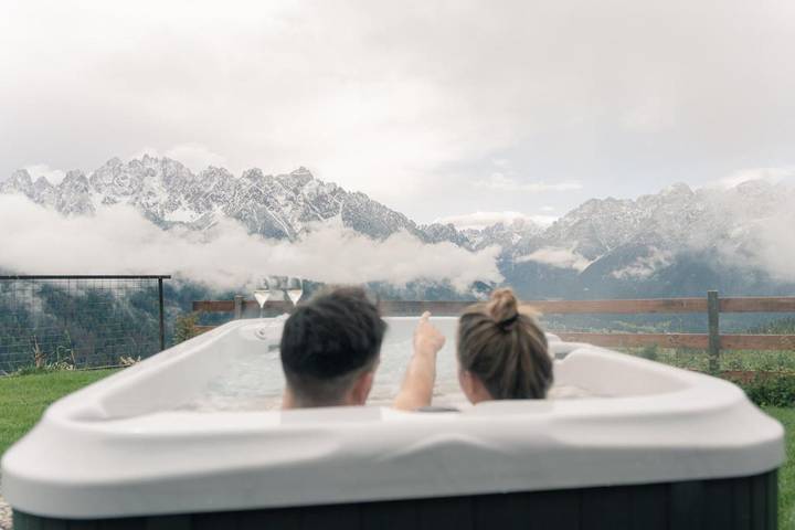 Ferienwohnung für 2 Personen, mit Ausblick und Sauna sowie Garten in Toblach - 4
