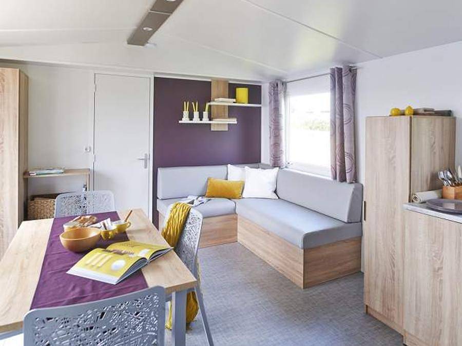 Camping de la Haie Penée - Mobilhome 6 personnes - 3 chambres in Saint-Quentin-en-Tourmont, Région d'Abbeville