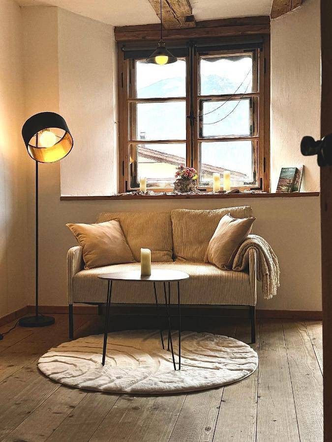 Hotel für 2 Personen, mit Balkon und Terrasse sowie Ausblick in Zöblen