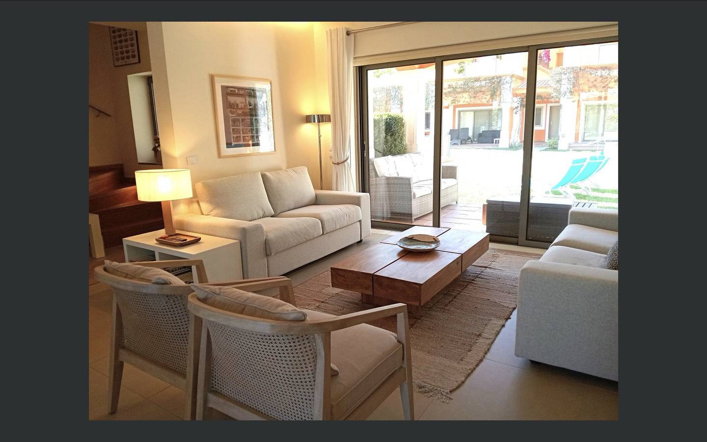 Ferienhaus 'Anis Lux Tavira Residence 5Q' mit Gemeinschaftspool, Wlan & Klimaanlage in Freguesia da Luz de Tavira, Parque Natural da Ria Formosa