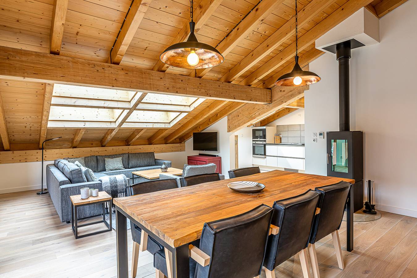Alpchalets Portes du Soleil — Penthouse 6p. in Abondance, Les Portes du Soleil