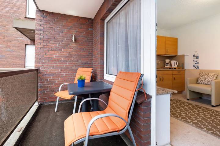 Ferienwohnung für 2 Personen, mit Balkon in Cuxhaven