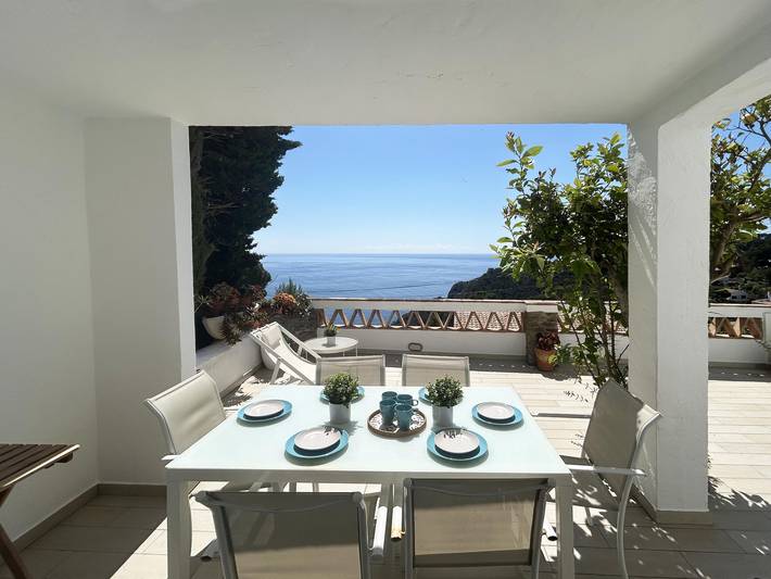 Location de maison mitoyenne avec piscine à Begur, Sa Tuna in sa Tuna, Begur