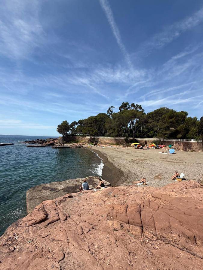 Gîte pour 3 personnes, avec jardin et vue, animaux acceptés dans Plage de Boulouris - 4