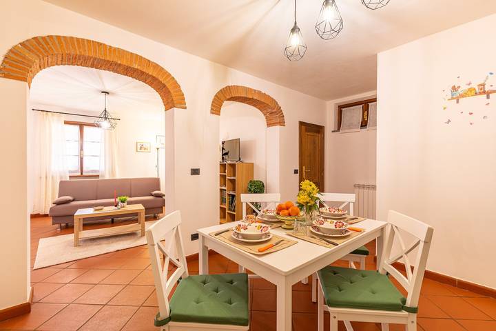 Ferienwohnung für 4 Personen, mit Garten