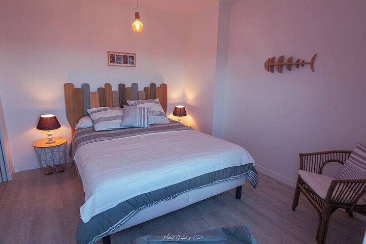 Location de vacances pour 8 personnes, avec jardin, animaux acceptés dans Plage Keriec - 4