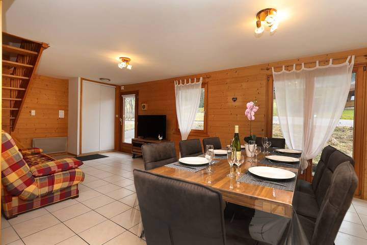 Chalet pour 10 personnes, avec Balcon et Terrasse