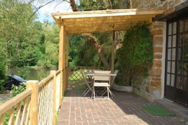 Gîte pour 4 personnes, avec jardin ainsi que jacuzzi et piscine à Guerquesalles - 4