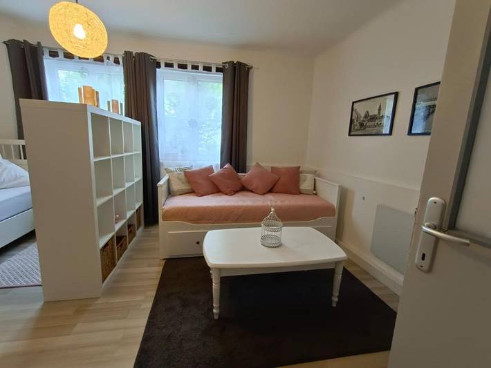 Ferienwohnung für 3 Personen, mit Ausblick und Terrasse