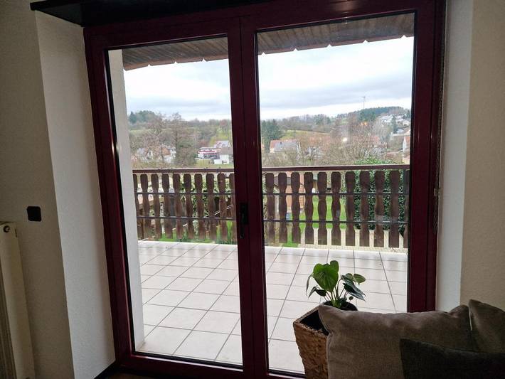 Gîte pour 3 personnes, avec balcon et vue à Lebach - 2