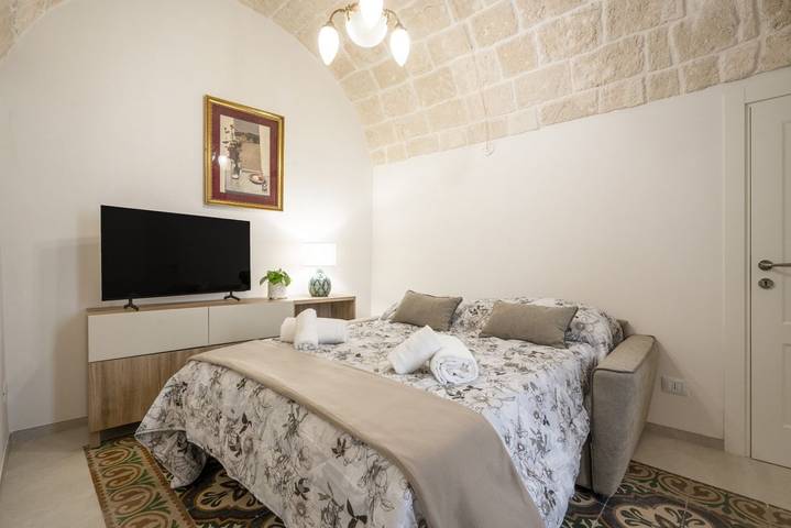 Ganze Wohnung, Ferienwohnung für 4 Personen mit Balkon/Terrasse in Cala Porta Vecchia, Monopoli