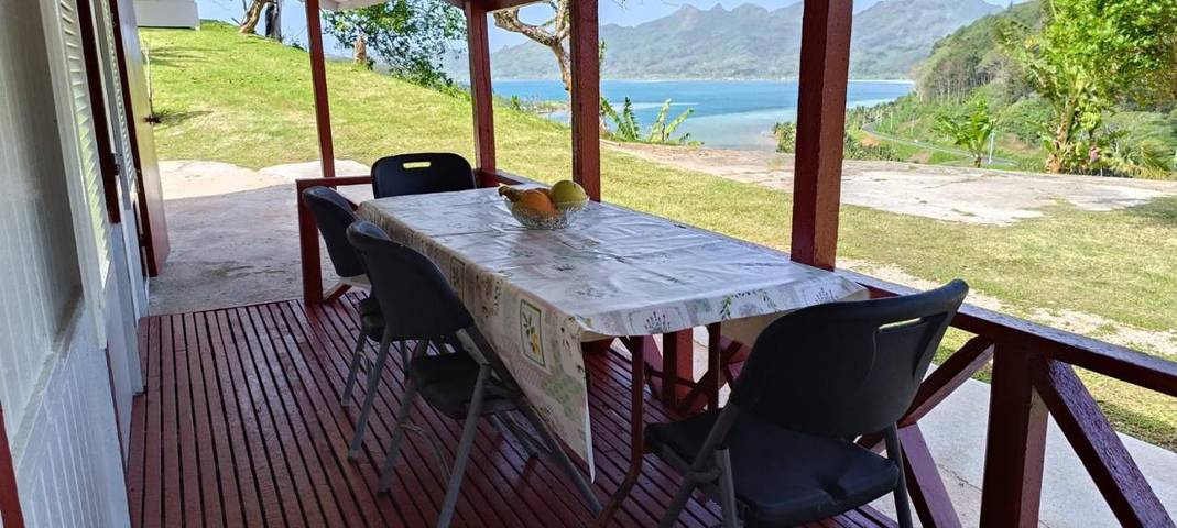 Gîte pour 3 personnes, avec jardin ainsi que vue et terrasse dans Huahine - 3