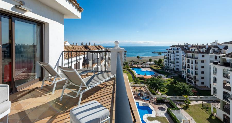 Vakantieappartement voor 6 personen, met balkon in La Duquesa